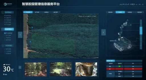 智慧胶园管理信息服务平台